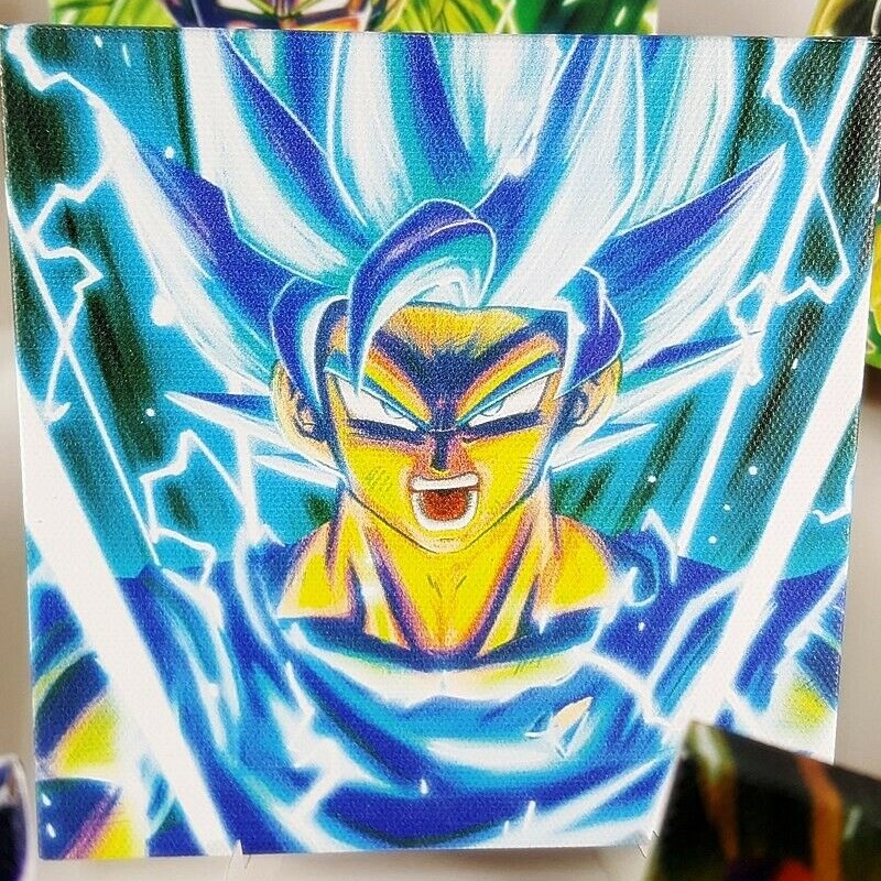 Son Goku SSJ Blue - Canvas Wood Board Ichiban Kuji Dragon Ball Ultimate  Variation (Bandai Spirits) | Churete!